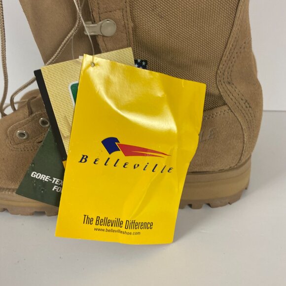 NWT Belleville Boots Gore-Tex 790A Men's Size 7.5 Military Combat Desert Tan - Picture 7 of 16